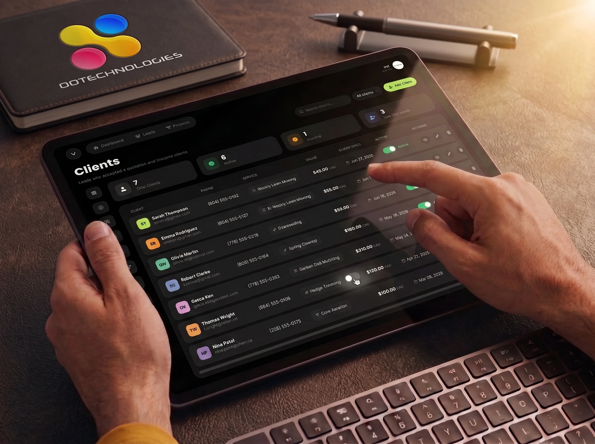 Manage Clients with Ease